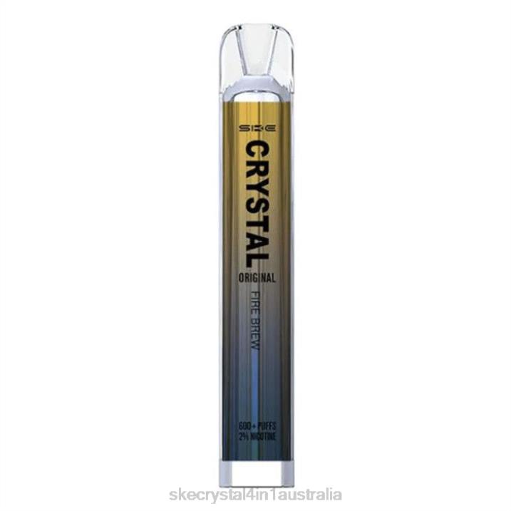 SKE Crystal Bar Disposable Vape Fire Brew FJRP96 SKE Vape Flavours