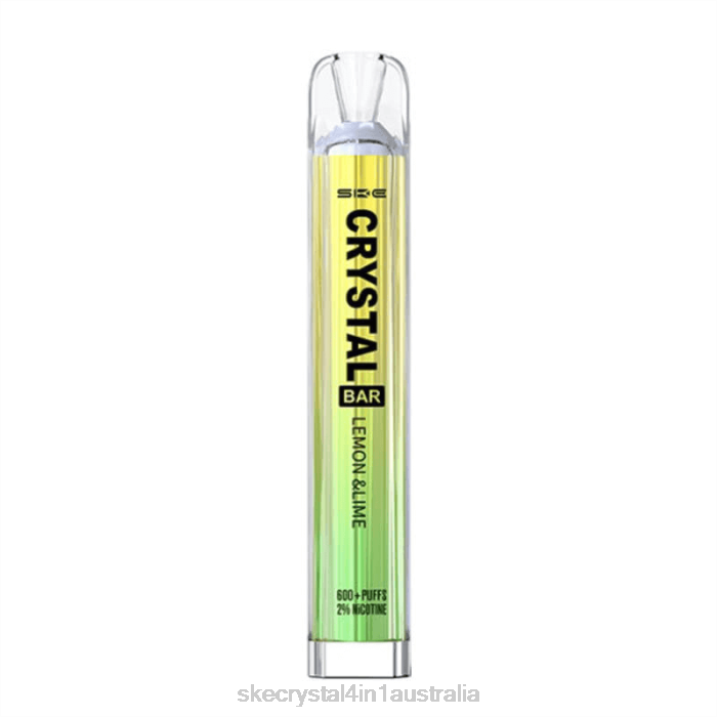 SKE Crystal Bar Disposable Vape Lemon & Lime FJRP77 SKE Flavours