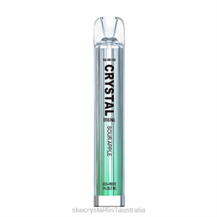 SKE Crystal Bar Disposable Vape Sour Apple FJRP65 SKE Vape Canberra