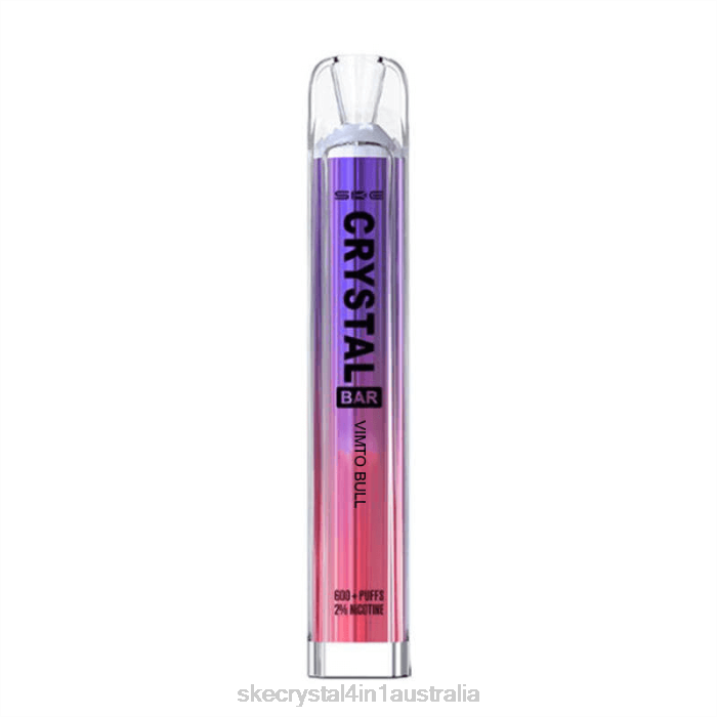 SKE Crystal Bar Disposable Vape Vimbull Ice FJRP73 Crystal Bar Review