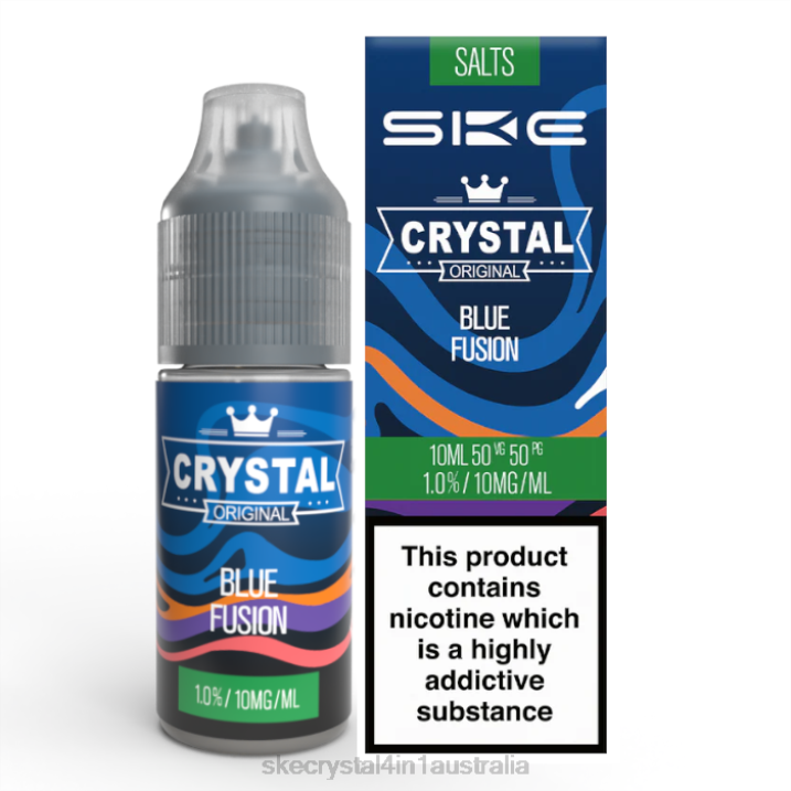 SKE Crystal Nic Salt - 10ml Blue Fusion FJRP110 SKE Vape Review